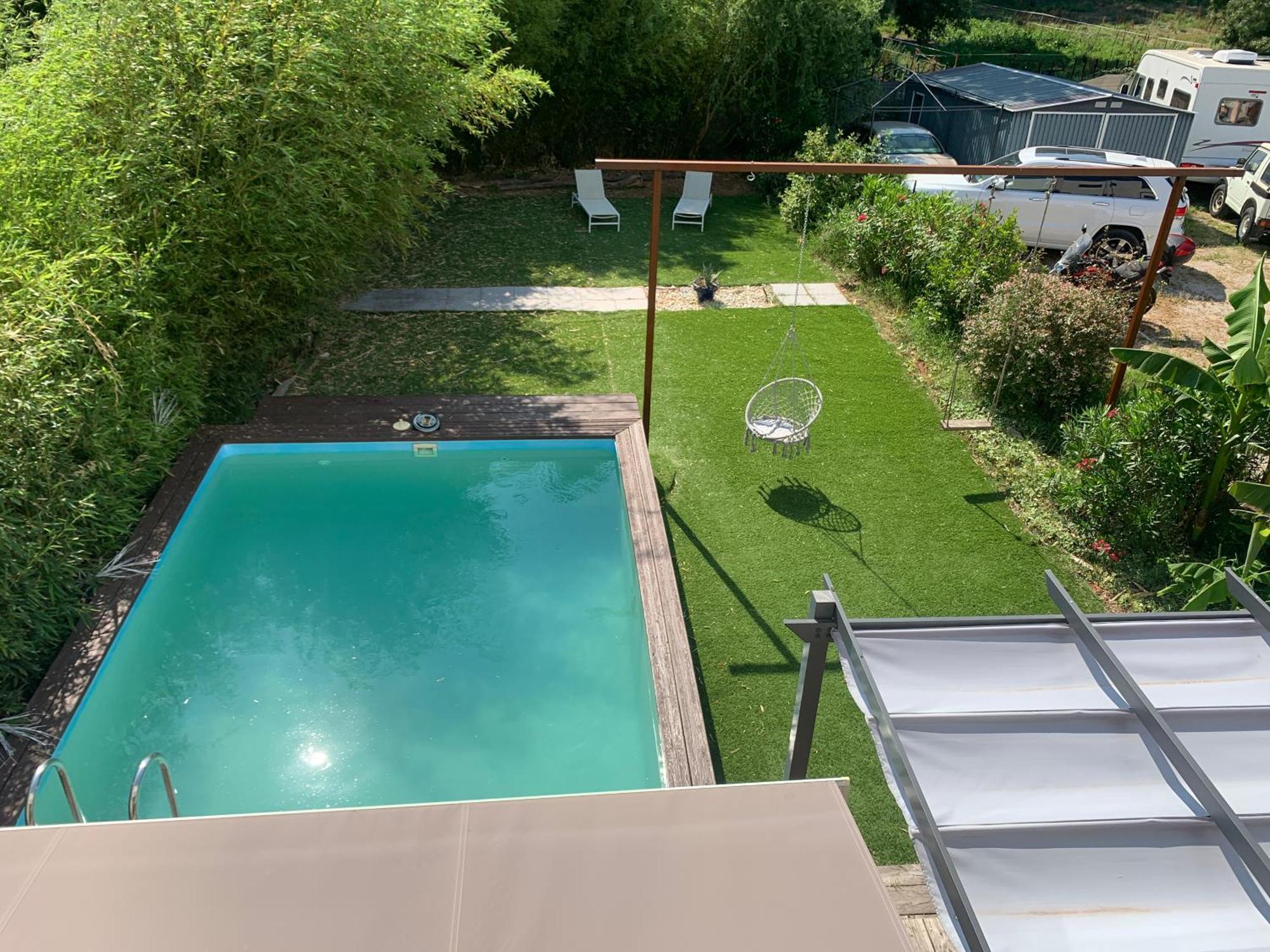 Les Terrasses Appartement Lavérune Buitenkant foto