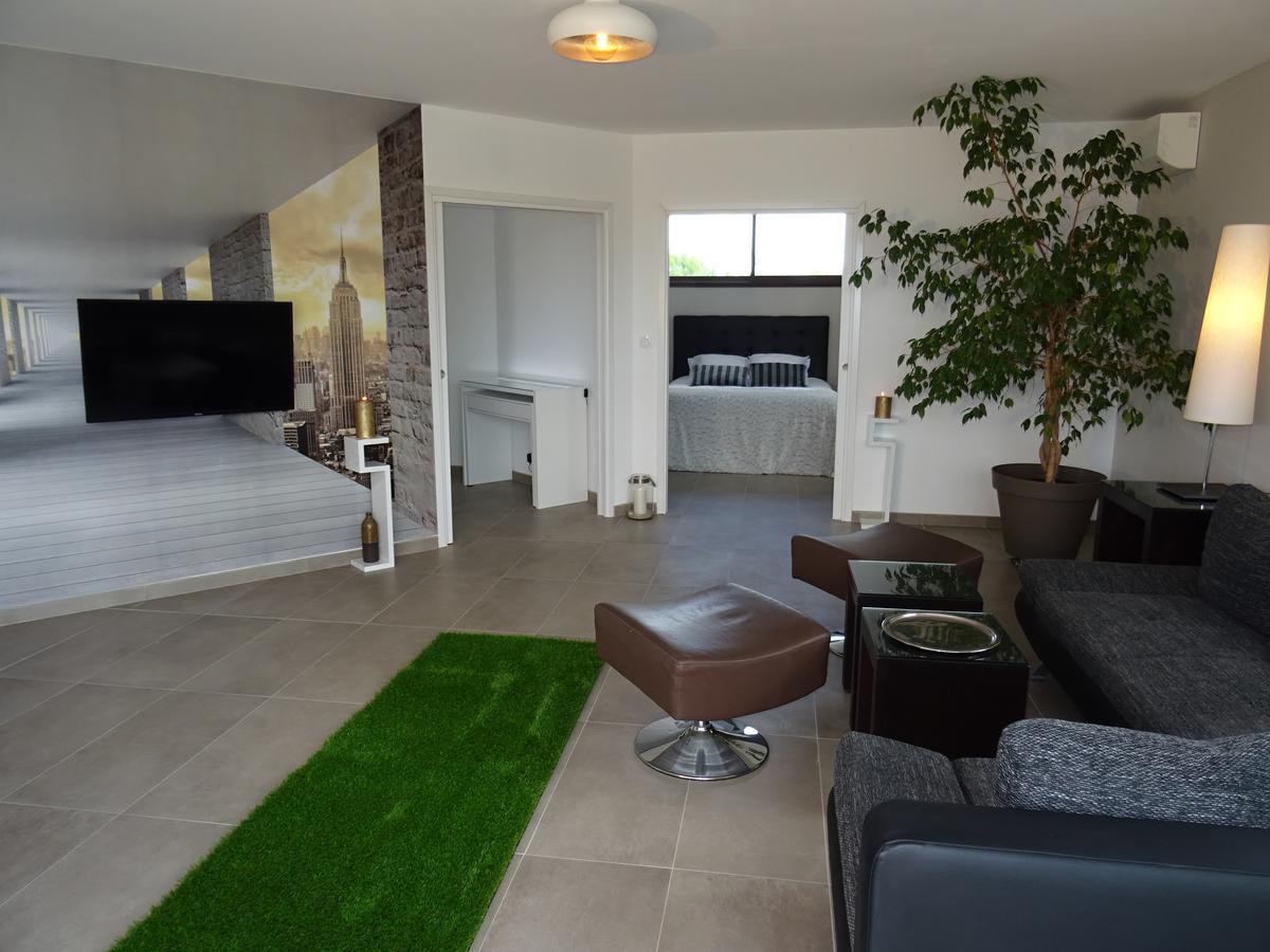 Les Terrasses Appartement Lavérune Buitenkant foto