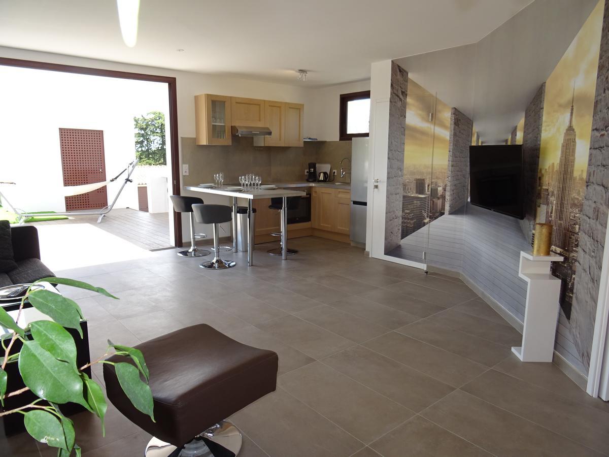 Les Terrasses Appartement Lavérune Buitenkant foto